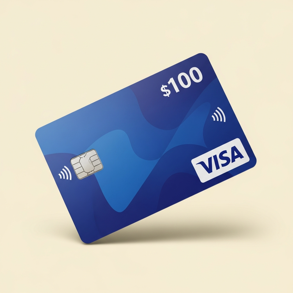 $100 Visa Gift Card